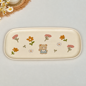 Tazza e piattino in ceramica a tulipano – 120 ml – Immagine 8