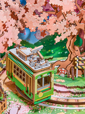 Televisore musicale in miniatura – Viaggio tra i ciliegi – Immagine 4