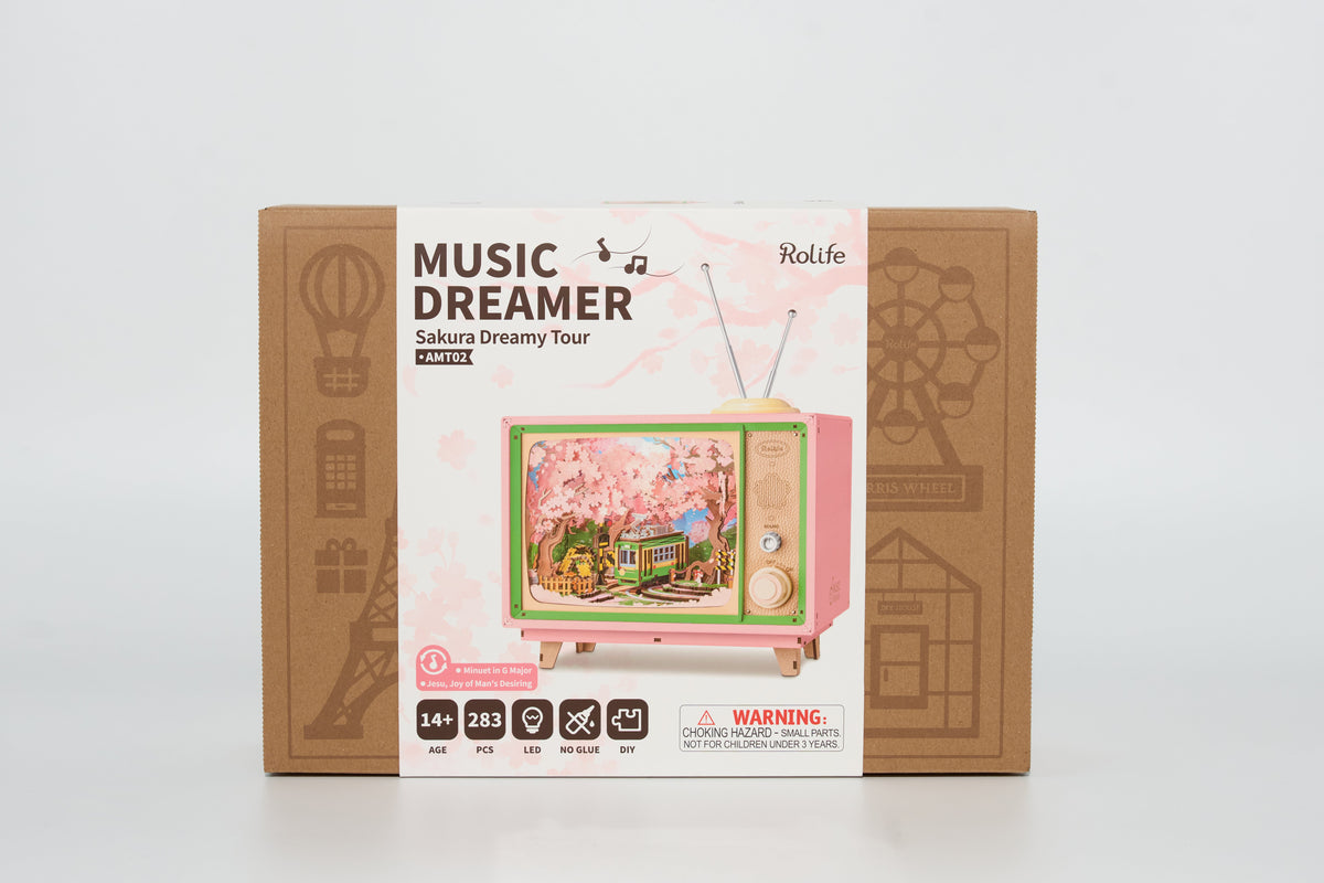 Televisore musicale in miniatura – Viaggio tra i ciliegi – Immagine 5