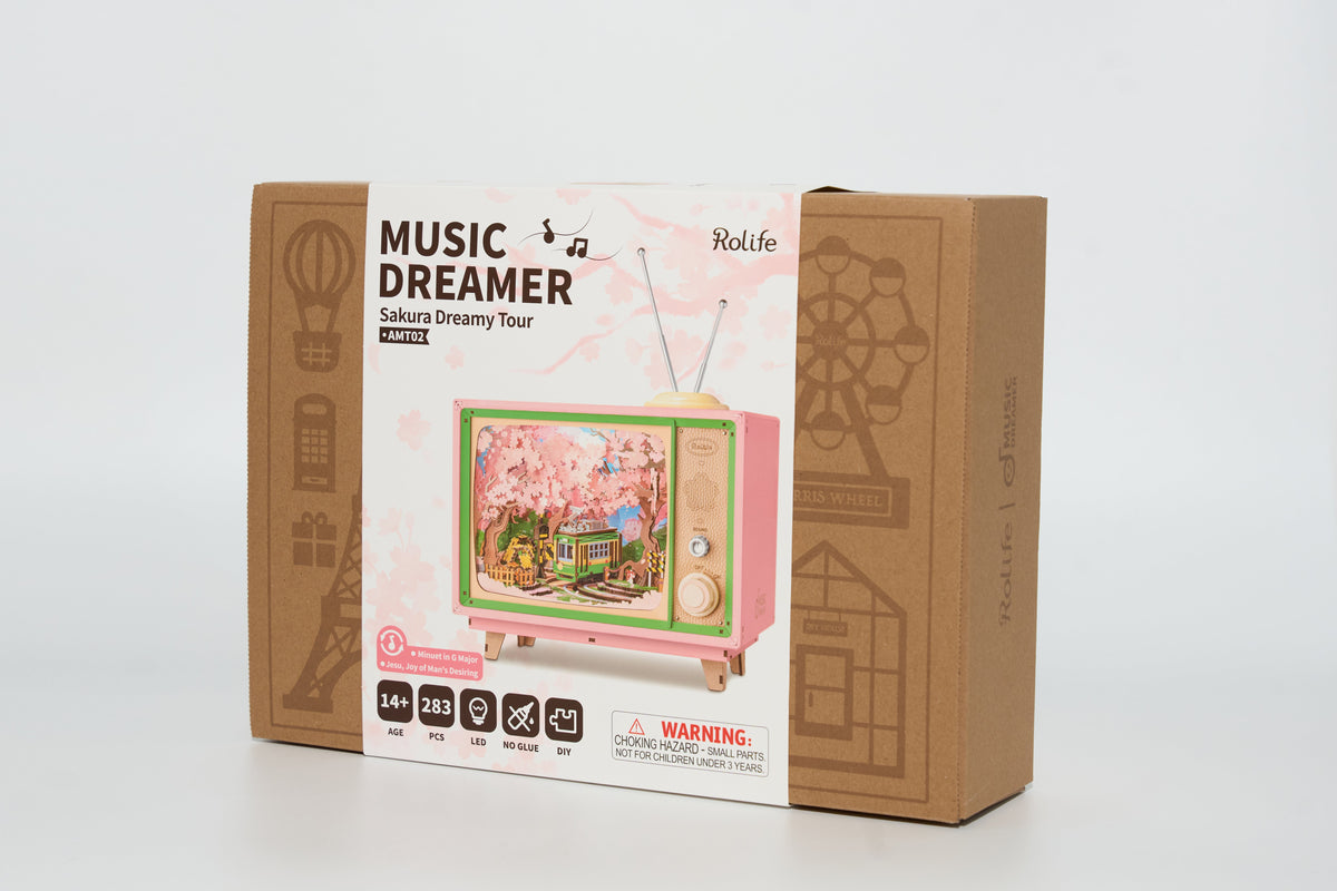 Televisore musicale in miniatura – Viaggio tra i ciliegi – Immagine 7