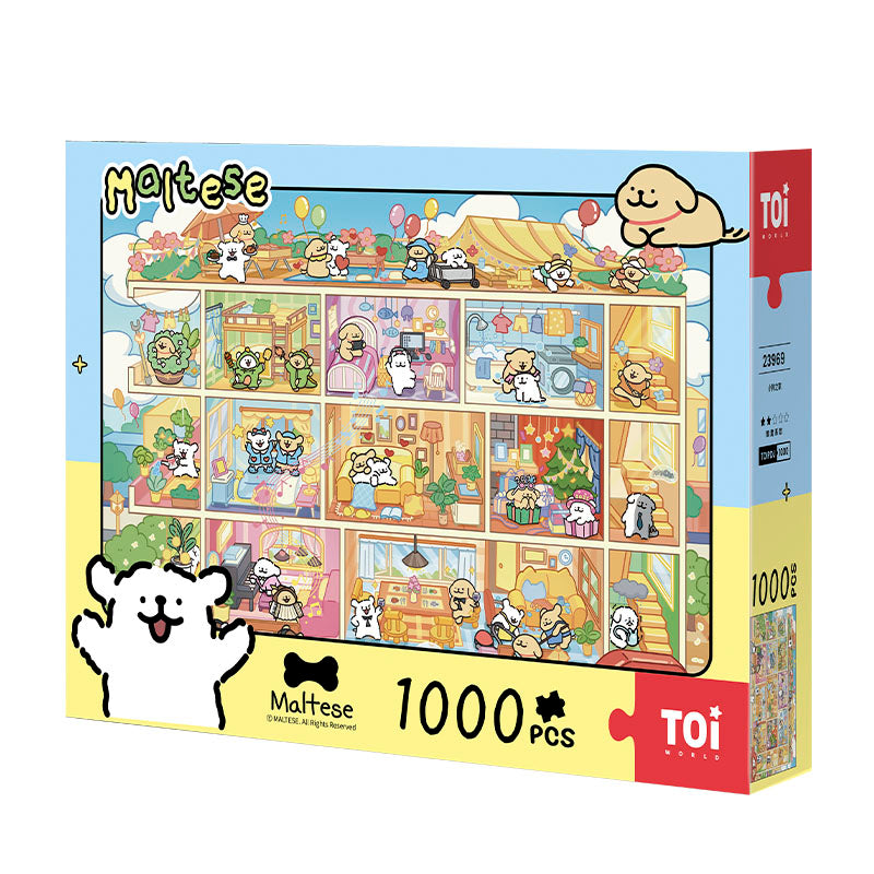 Vita del cucciolo in casa – Puzzle da 1000 pezzi – Immagine 1