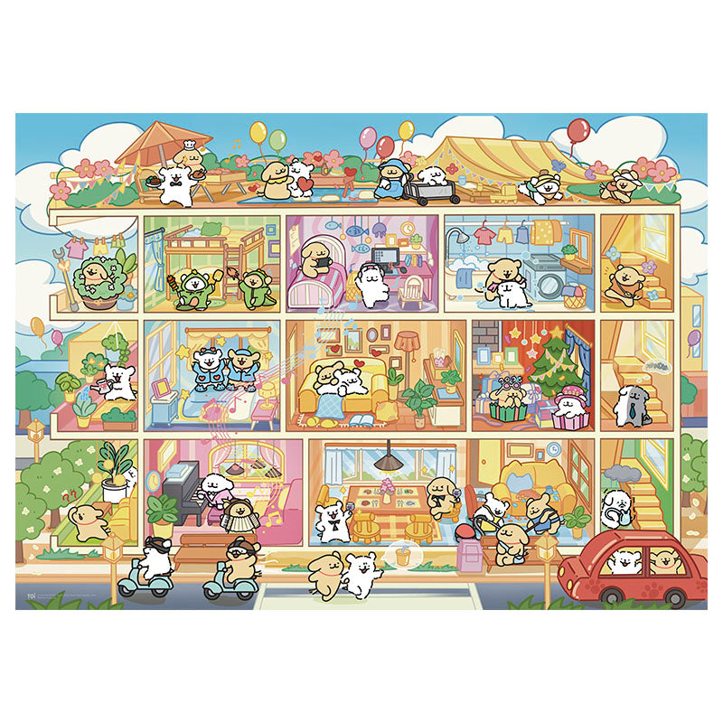 Vita del cucciolo in casa – Puzzle da 1000 pezzi – Immagine 4